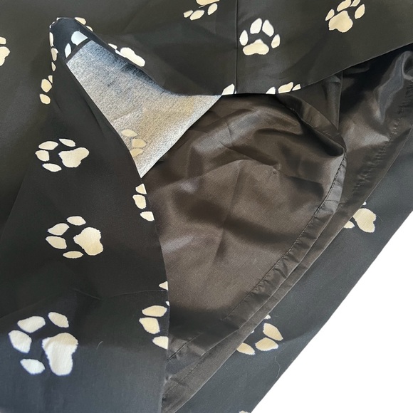 Kate Spade Paw Print Swing Dress Be Daring Black Size 2 NWT - Picture 10 of 11